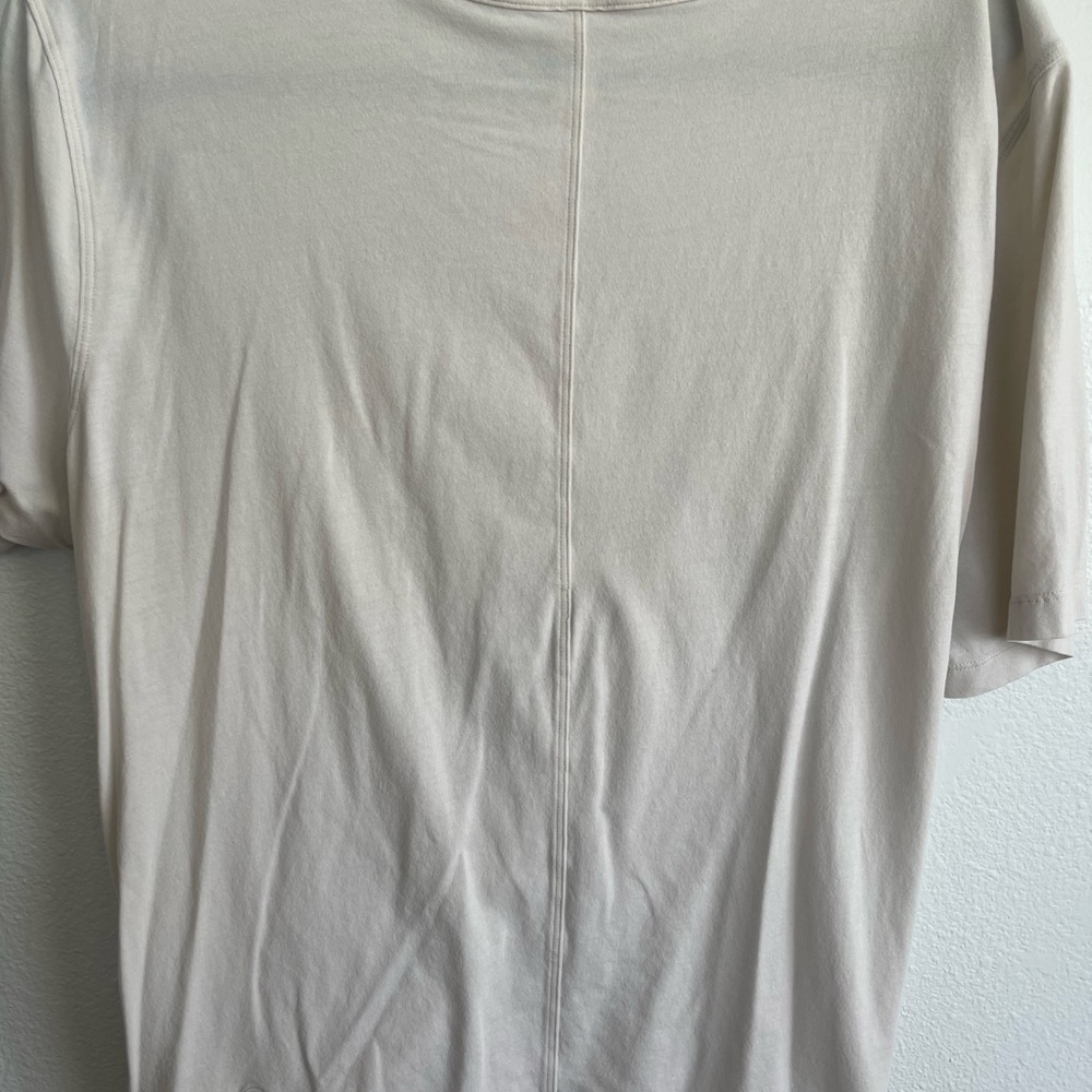 Lululemon Athletica Cream Twist Short Sleeve Tee - Picture 4 of 6